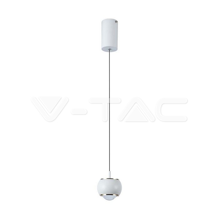 9W LED Висяща Лампа (10*10*100см) Бяло 