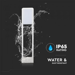 10W Градинска Наземна Бяла SAMSUNG ЧИП IP65 3000K