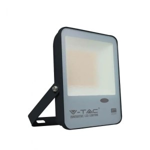 LED Прожектор Със Светлинен Сензор SAMSUNG ЧИП  Черно Тяло  100LM/W
