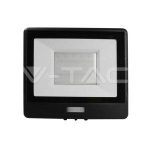 LED Прожектор PIR Сензор SAMSUNG ЧИП Черно Тяло