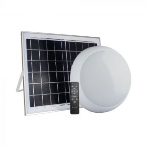 15W LED Соларен Плафон IP65 Дистанционно 3 в 1