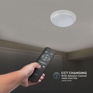 15W LED Соларен Плафон IP65 Дистанционно Сензор 3в1 